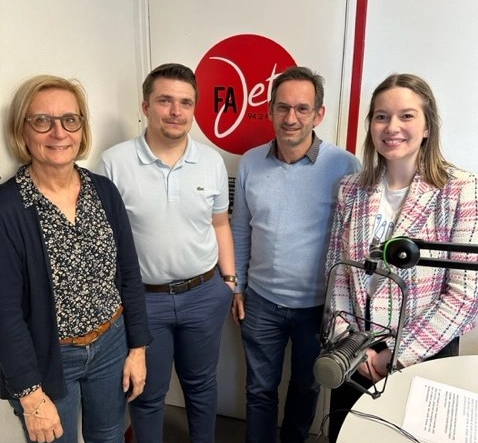 avec Valentine Lambolez et Aurélien Didierjean sur le métier d'expert comptable.