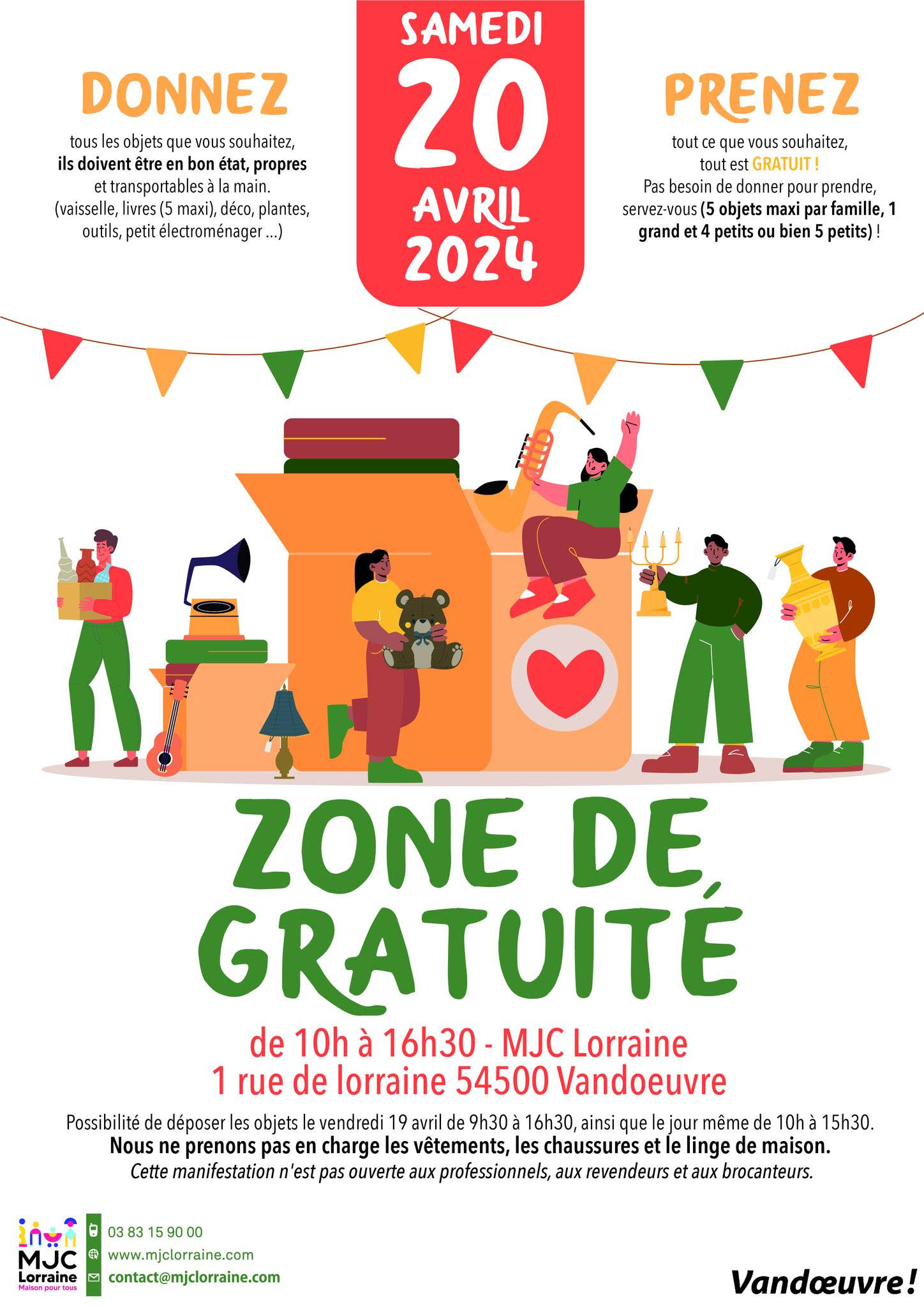 Zone de gratuité à la MJC Lorraine – 6ème édition – Radio Fajet